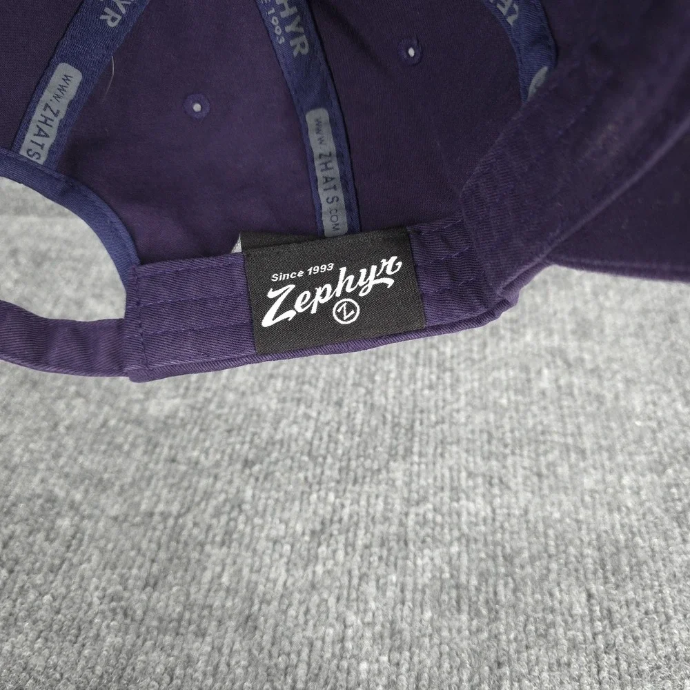 Washington Huskies Hat Cap Strap Back Adjustable Purple NCAA Football Zephyr Men